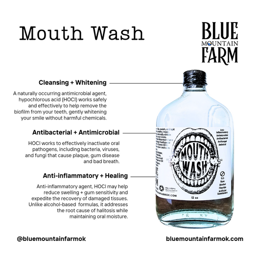 Mouth Wash Alcohol-Free Flouride-Free