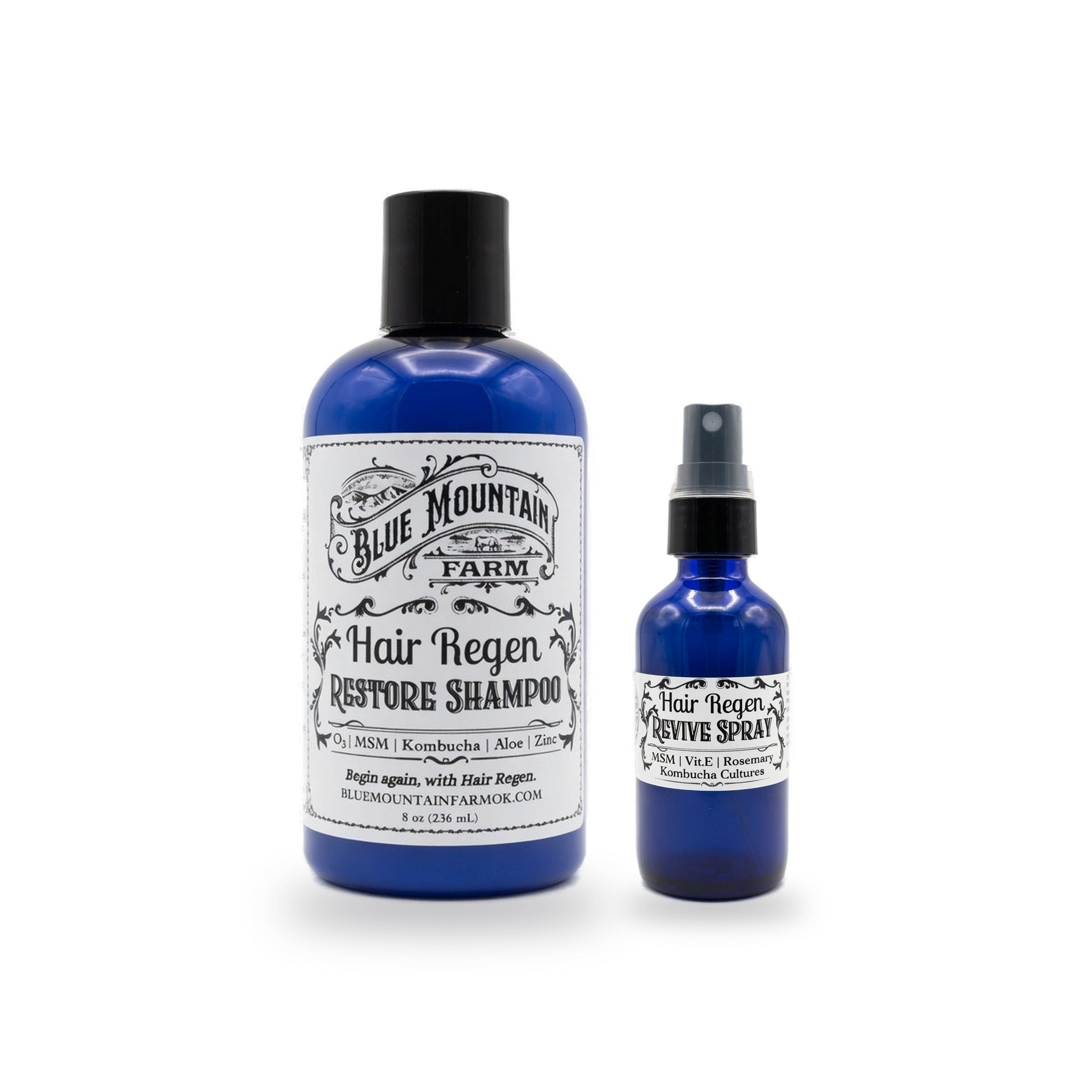 Hair Regen Bundle – Sulfate-Free Kombucha Shampoo & Rosemary Scalp ...