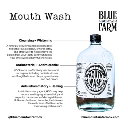 Mouth Wash Alcohol-Free Flouride-Free