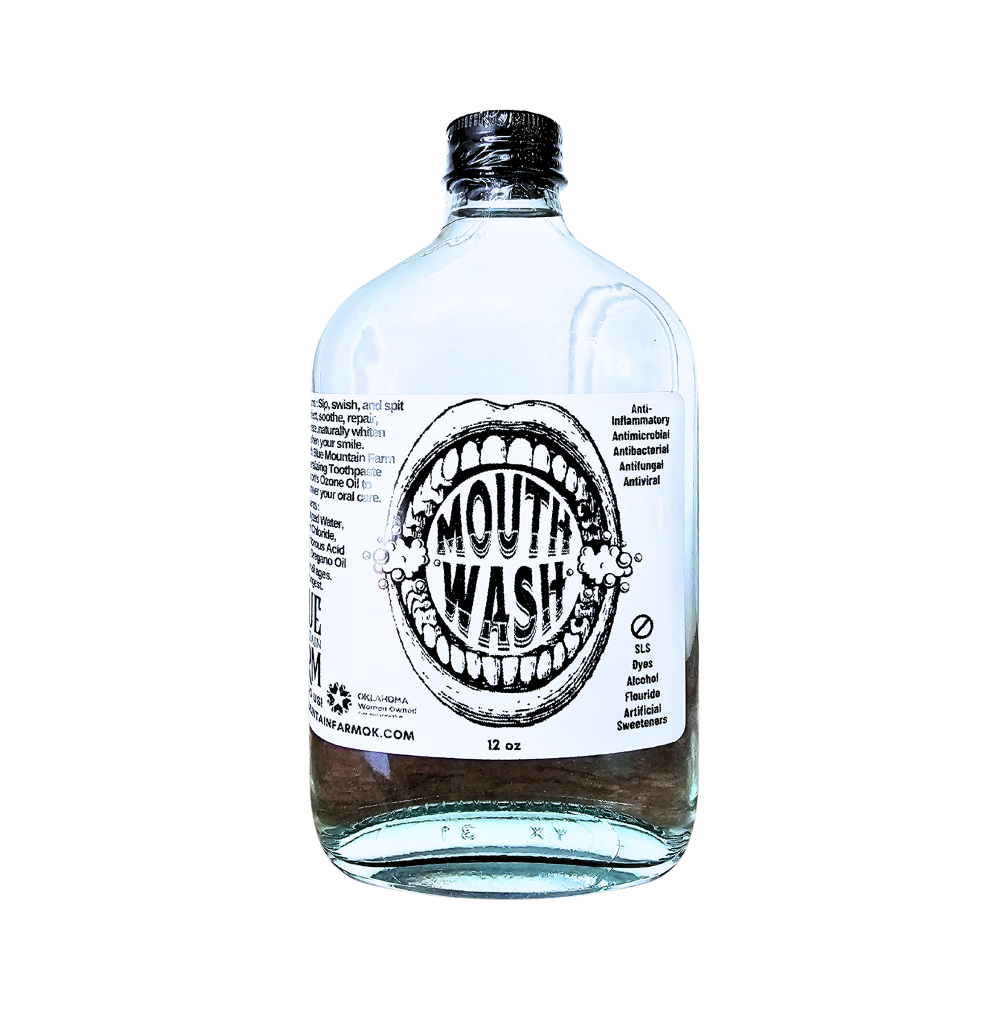 Mouth Wash Alcohol-Free Flouride-Free