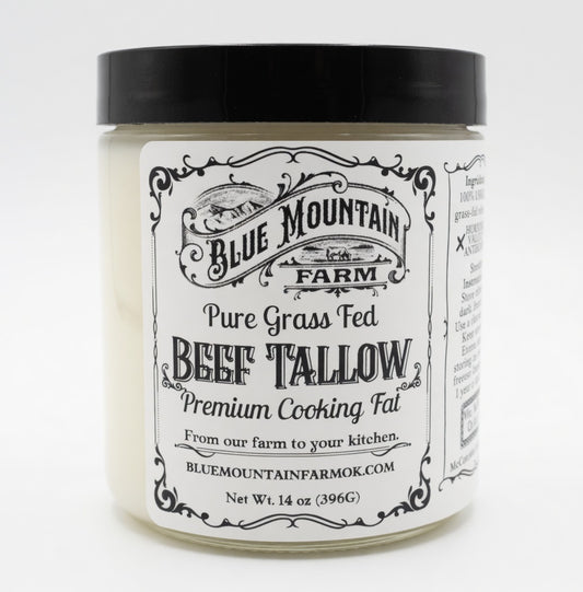 Pure Grass Fed Beef Tallow Premium Cooking Fat